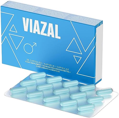 Viazal Capsulas - Ginkgo, Maca, Ácido D-Aspártico, Ginseng - Zinc Potenciador - 30 Capsulas